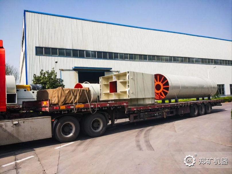 1.9X30M石灰窯及相關設備發貨